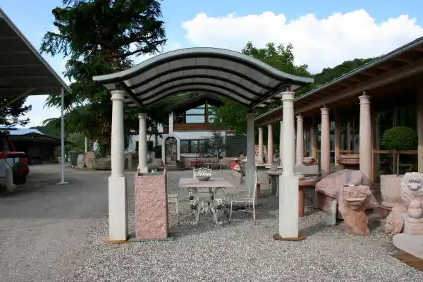 Eleganter Pavillon für den Garten oder als Überdachung für das Auto
