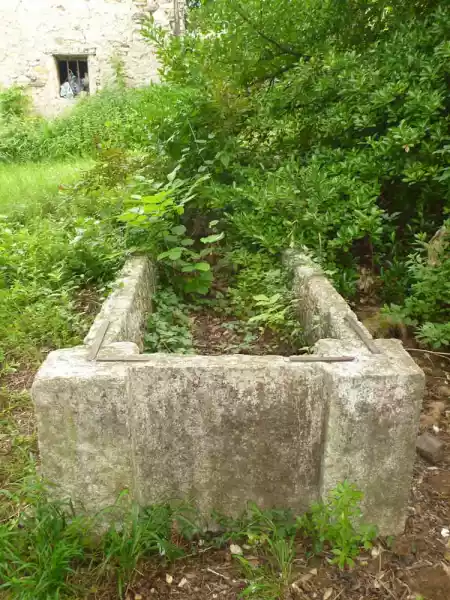 Der Brunnen an seinem Ursprünglichen Standort, wurde von uns sorgfältig abmontiert und gereinigt